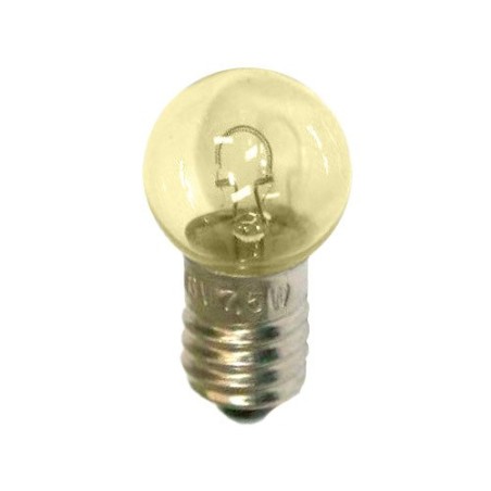 Lamp 6V 7.5W E10 Yellow Geel Solex  Frankrijk  510643G p/st