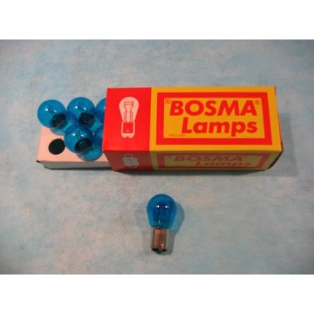 Lamp 12V-21/5W BAY15D blauw p/st